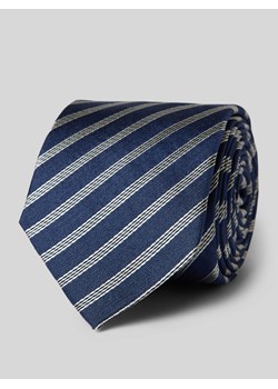 Krawat jedwabny o klasycznym fasonie (6,4 cm) ze sklepu Peek&Cloppenburg  w kategorii Krawaty - zdjęcie 173665233