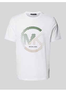 T-shirt z nadrukiem z logo model ‘VICTORY’ ze sklepu Peek&Cloppenburg  w kategorii T-shirty męskie - zdjęcie 173665243