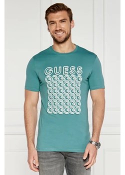 GUESS T-shirt G CHAIN | Slim Fit ze sklepu Gomez Fashion Store w kategorii T-shirty męskie - zdjęcie 173665542