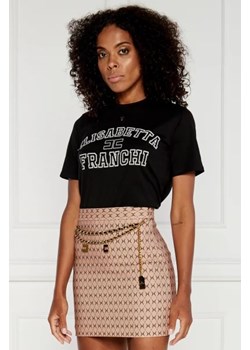 Elisabetta Franchi T-shirt | Regular Fit ze sklepu Gomez Fashion Store w kategorii Bluzki damskie - zdjęcie 173665581