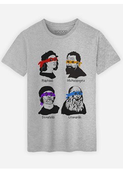 WOOOP Koszulka w kolorze szarym ze sklepu Limango Polska w kategorii T-shirty męskie - zdjęcie 173666094