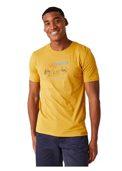 Regatta Koszulka &quot;Cline VIII&quot; w kolorze żółtym ze sklepu Limango Polska w kategorii T-shirty męskie - zdjęcie 173666831