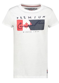 Canadian Peak Koszulka &quot;Jarnesseak&quot; w kolorze białym ze sklepu Limango Polska w kategorii T-shirty męskie - zdjęcie 173667033