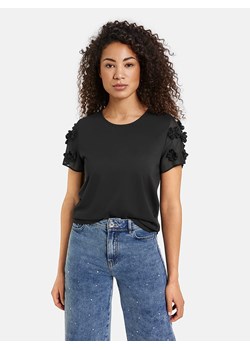 TAIFUN Koszulka w kolorze czarnym ze sklepu Limango Polska w kategorii Bluzki damskie - zdjęcie 173667122