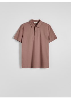 Reserved - Koszulka polo regular fit - jasnofioletowy ze sklepu Reserved w kategorii T-shirty męskie - zdjęcie 173668290