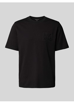 T-shirt z wyhaftowanym logo model ‘CHARM’ ze sklepu Peek&Cloppenburg  w kategorii T-shirty męskie - zdjęcie 173671511