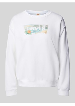 Bluza z nadrukiem z logo model ‘EVERYDAY’ ze sklepu Peek&Cloppenburg  w kategorii Bluzy damskie - zdjęcie 173671571