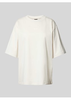 T-shirt o kroju oversized z nadrukiem z logo model ‘Enis’ ze sklepu Peek&Cloppenburg  w kategorii Bluzki damskie - zdjęcie 173671573