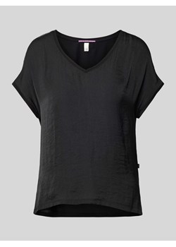T-shirt z dekoltem w zaokrąglony serek ze sklepu Peek&Cloppenburg  w kategorii Bluzki damskie - zdjęcie 173671583