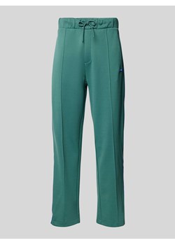 Spodnie dresowe o kroju regular fit z przyszytym kantem ze sklepu Peek&Cloppenburg  w kategorii Spodnie męskie - zdjęcie 173671674