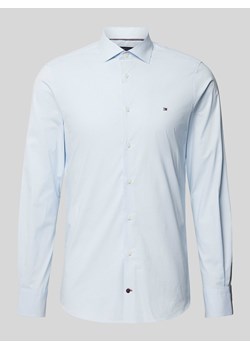 Koszula biznesowa o kroju slim fit z kołnierzykiem typu kent model ‘Parker’ ze sklepu Peek&Cloppenburg  w kategorii Koszule męskie - zdjęcie 173671682