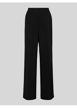 Spodnie materiałowe o kroju regular fit w kant model ‘AMELIE’ ze sklepu Peek&Cloppenburg  w kategorii Spodnie damskie - zdjęcie 173671690