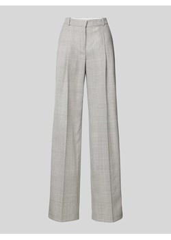 Spodnie do garnituru z czystej żywej wełny z zakładkami w pasie model ‘Tanity’ ze sklepu Peek&Cloppenburg  w kategorii Spodnie damskie - zdjęcie 173671693