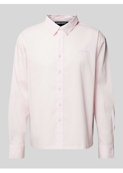 Koszula casualowa o kroju oversized z wyhaftowanym logo model ‘RATON’ ze sklepu Peek&Cloppenburg  w kategorii Koszule męskie - zdjęcie 173671883