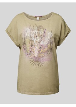 T-shirt z nadrukiem z motywem model ‘Gruselwald’ ze sklepu Peek&Cloppenburg  w kategorii Bluzki damskie - zdjęcie 173672031