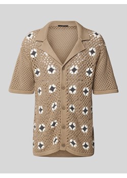 Koszula casualowa o kroju regular fit z kołnierzem z połami model ‘RAY’ ze sklepu Peek&Cloppenburg  w kategorii Koszule męskie - zdjęcie 173672040