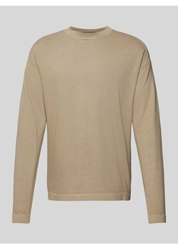 Bluzka z długim rękawem i obniżonymi ramionami model ‘MARRIO’ ze sklepu Peek&Cloppenburg  w kategorii T-shirty męskie - zdjęcie 173672120