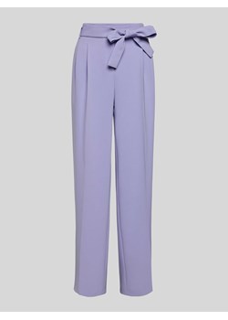 Spodnie materiałowe z zakładkami w pasie model ‘Tapiana’ ze sklepu Peek&Cloppenburg  w kategorii Spodnie damskie - zdjęcie 173672253