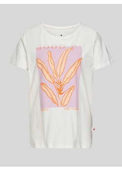 T-shirt z nadrukiem z motywem model ‘Daliah’ ze sklepu Peek&Cloppenburg  w kategorii Bluzki damskie - zdjęcie 173672261