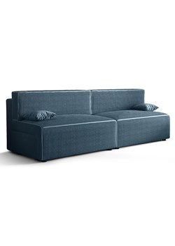 Niebieska rozkładana sofa - Lider 3X ze sklepu Edinos.pl w kategorii Sofy i kanapy - zdjęcie 173672411