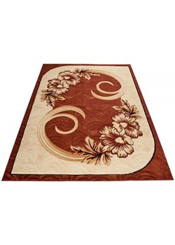 Brązowy - beżowy dywan w rustykalnym stylu - Koma 5X ze sklepu Edinos.pl w kategorii Dywany - zdjęcie 173672531