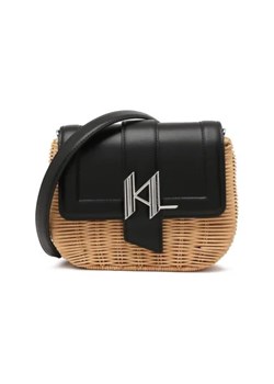 Karl Lagerfeld Skórzana listonoszka k/saddle wicker ze sklepu Gomez Fashion Store w kategorii Listonoszki - zdjęcie 173673860