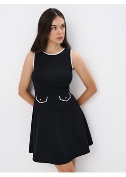 Mohito - Czarna sukienka mini - czarny ze sklepu Mohito w kategorii Sukienki - zdjęcie 173675993