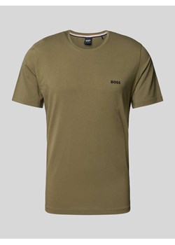 T-shirt z wyhaftowanym logo ze sklepu Peek&Cloppenburg  w kategorii T-shirty męskie - zdjęcie 173677171