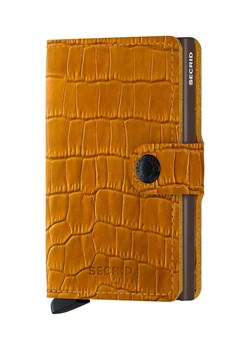 Secrid portfel kolor brązowy MCl-Ochre-Brown ze sklepu ANSWEAR.com w kategorii Portfele damskie - zdjęcie 173679221