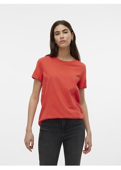 Vero Moda Koszulka w kolorze czerwonym ze sklepu Limango Polska w kategorii Bluzki damskie - zdjęcie 173679623