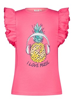 Topo Koszulka &quot;Pineapple&quot; w kolorze różowym ze sklepu Limango Polska w kategorii Bluzki dziewczęce - zdjęcie 173679764