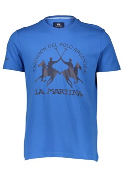 La Martina Koszulka w kolorze niebieskim ze sklepu Limango Polska w kategorii T-shirty męskie - zdjęcie 173679790