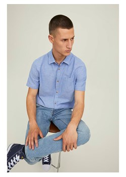 Jack &amp; Jones Koszula - Regular fit - w kolorze błękitnym ze sklepu Limango Polska w kategorii Koszule męskie - zdjęcie 173679991