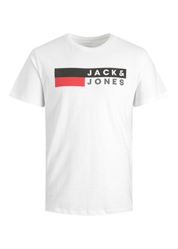 Jack &amp; Jones Koszulka w kolorze białym ze sklepu Limango Polska w kategorii T-shirty męskie - zdjęcie 173680000