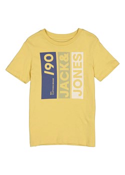 JACK &amp; JONES Junior Koszulka &quot;Jio&quot; w kolorze żółtym ze sklepu Limango Polska w kategorii T-shirty chłopięce - zdjęcie 173680080