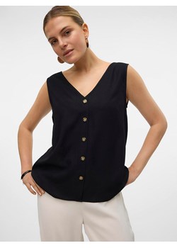 Vero Moda Top w kolorze czarnym ze sklepu Limango Polska w kategorii Bluzki damskie - zdjęcie 173680524