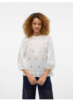 Vero Moda Bluzka w kolorze białym ze sklepu Limango Polska w kategorii Bluzki damskie - zdjęcie 173680530