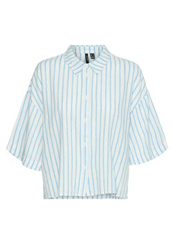 Vero Moda Koszulka w kolorze błękitno-białym ze sklepu Limango Polska w kategorii Bluzki damskie - zdjęcie 173680554