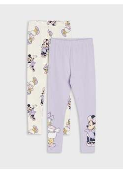 Sinsay - Legginsy 2 pack Myszka Minnie - fioletowy ze sklepu Sinsay w kategorii Spodnie dziewczęce - zdjęcie 173683081