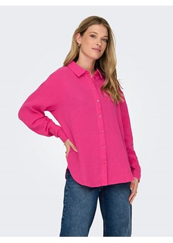 JDY Bluzka w kolorze różowym ze sklepu Limango Polska w kategorii Koszule damskie - zdjęcie 173685193