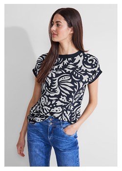 Street One Koszulka w kolorze czarno-białym ze sklepu Limango Polska w kategorii Bluzki damskie - zdjęcie 173685310