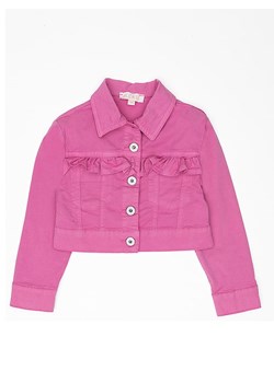 Please Kurtka dżinsowa w kolorze różowym ze sklepu Limango Polska w kategorii Kurtki dziewczęce - zdjęcie 173685380