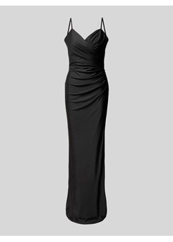 Sukienka wieczorowa z bocznym marszczeniem ze sklepu Peek&Cloppenburg  w kategorii Sukienki - zdjęcie 173687900