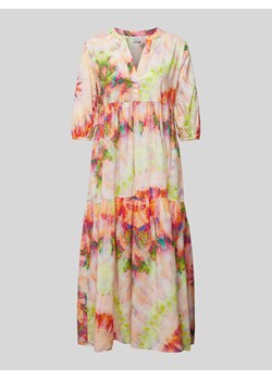 Sukienka midi z rękawami o dł. 3/4 ze sklepu Peek&Cloppenburg  w kategorii Sukienki - zdjęcie 173688033