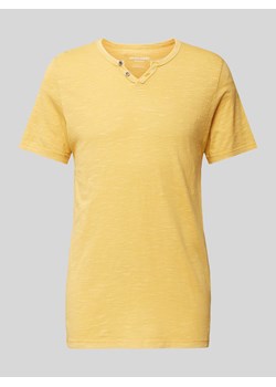 T-shirt z dekoltem w serek model ‘SPLIT’ ze sklepu Peek&Cloppenburg  w kategorii T-shirty męskie - zdjęcie 173688081