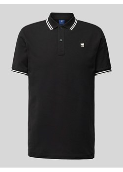 Koszulka polo o kroju slim fit z przedłużonym tyłem model ‘Dunda’ ze sklepu Peek&Cloppenburg  w kategorii T-shirty męskie - zdjęcie 173688130