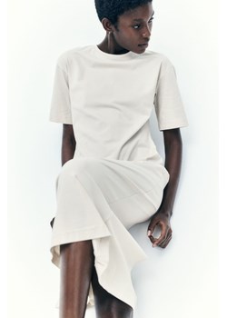 H & M - Sukienka T-shirtowa - Beżowy ze sklepu H&M w kategorii Sukienki - zdjęcie 173688183