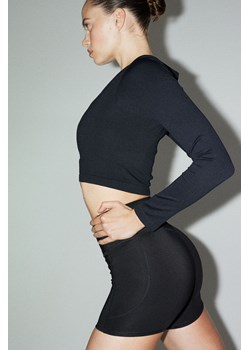H & M - Sportowe szorty hotpants DryMove - Czarny ze sklepu H&M w kategorii Szorty - zdjęcie 173688193
