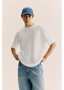 H & M - T-shirt Loose Fit - Biały ze sklepu H&M w kategorii Bluzki damskie - zdjęcie 173688271
