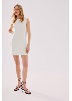 H & M - Dżersejowa sukienka bez rękawów - Biały ze sklepu H&M w kategorii Sukienki - zdjęcie 173688283